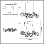 Люстра ODEON LIGHT TRELLIS 5086/32L