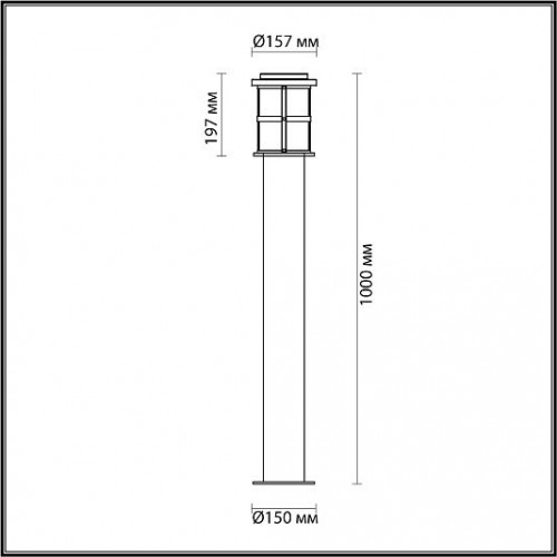 Ландшафтный светильник ODEON LIGHT MAGUS 4964/1F Ландшафтный светильник ODEON LIGHT MAGUS 4964/1F