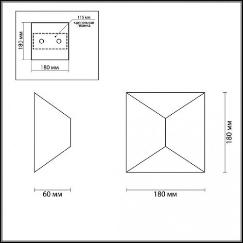 Настенный светильник ODEON LIGHT TIBRO 3907/10WL Настенный светильник ODEON LIGHT TIBRO 3907/10WL