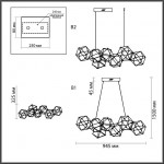 Люстра ODEON LIGHT TRELLIS 5087/32L