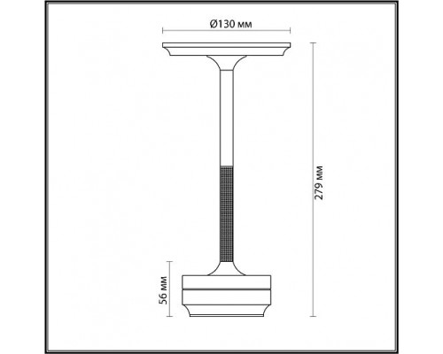 Настольная лампа ODEON LIGHT TET-A-TET 5035/6TL