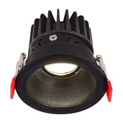 Светодиодный модуль Черный LED 1*7W 4000K 560Lm Ra90 36° IP20 D69xH75 220-240V ST LUCE ST851.448.07