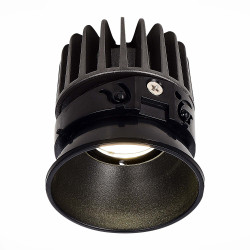 Светодиодный модуль Черный LED 1*7W 4000K 560Lm Ra90 36° IP20 D69xH75 220-240V ST LUCE ST851.448.07