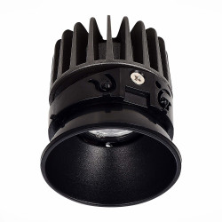 Светодиодный модуль Черный LED 1*7W 4000K 560Lm Ra90 36° IP20 D69xH75 220-240V ST LUCE ST851.448.07