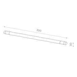 Модуль токоподводящий Черный ST LUCE ST1653.409.00