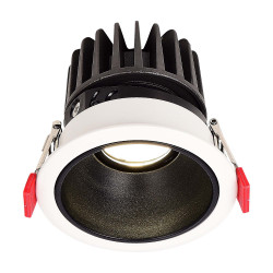 Светодиодный модуль Черный LED 1*7W 4000K 560Lm Ra90 36° IP20 D69xH75 220-240V ST LUCE ST851.448.07
