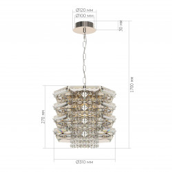 Светильник с лампой накаливания STROZZI ST LUCE SL6137.103.04