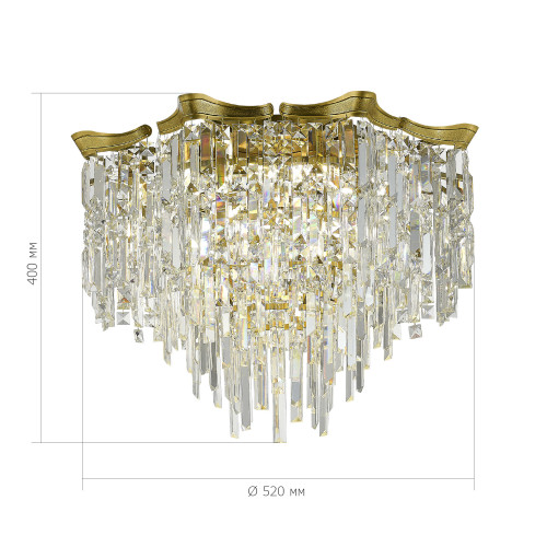 Светильник с лампой накаливания OFELIA ST LUCE SL1659.302.07 Светильник с лампой накаливания OFELIA ST LUCE SL1659.302.07