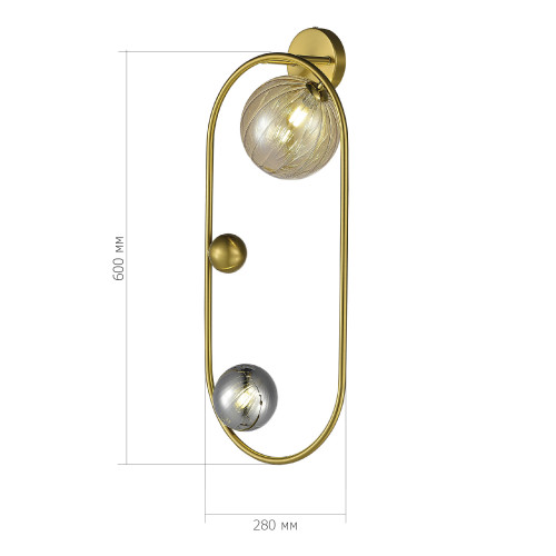 Светильник с лампой 5 ST LUCE SL1515.301.02 Светильник с лампой 5 ST LUCE SL1515.301.02