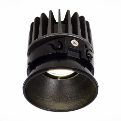 Светодиодный модуль SMART Черный LED 1*12W 2700K-6500K 960Lm Ra90 36° IP20 D69xH85 220- ST LUCE ST850.408.12