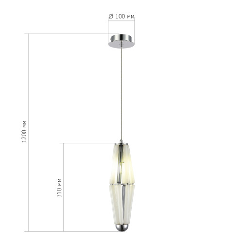 Светильник с лампой 5 ST LUCE SL1242.153.01 Светильник с лампой 5 ST LUCE SL1242.153.01