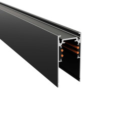 Шинопровод магнитный накладной Черный Длина 1 000мм ST LUCE ST003.419.00