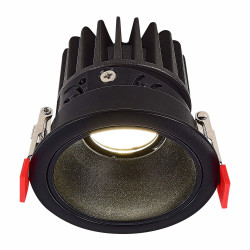 Светодиодный модуль SMART Черный LED 1*12W 2700K-6500K 960Lm Ra90 36° IP20 D69xH85 220- ST LUCE ST850.408.12