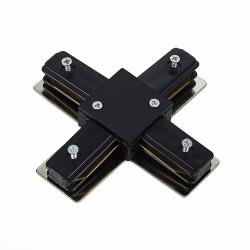 Коннектор X-образный Черный ST LUCE ST002.449.00