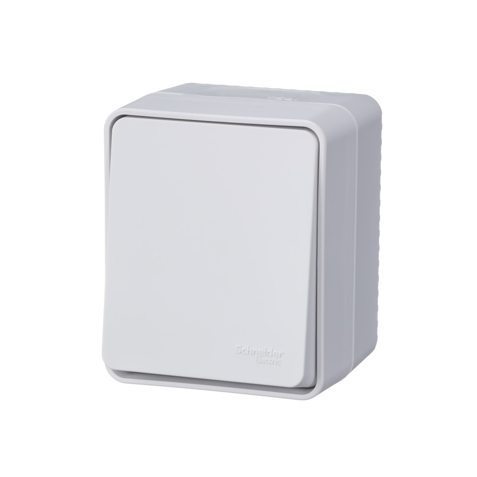 ATN540161 - Profi54 открытый монтаж 1-клавишный ПЕРЕКЛЮЧАТЕЛЬ 10 АХ БЕЛЫЙ