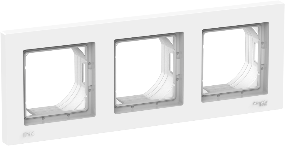 ATN440103 - AQUA Рамка на 3 поста IP 44 БЕЛЫЙ ATN440103 - AQUA Рамка на 3 поста IP 44 БЕЛЫЙ