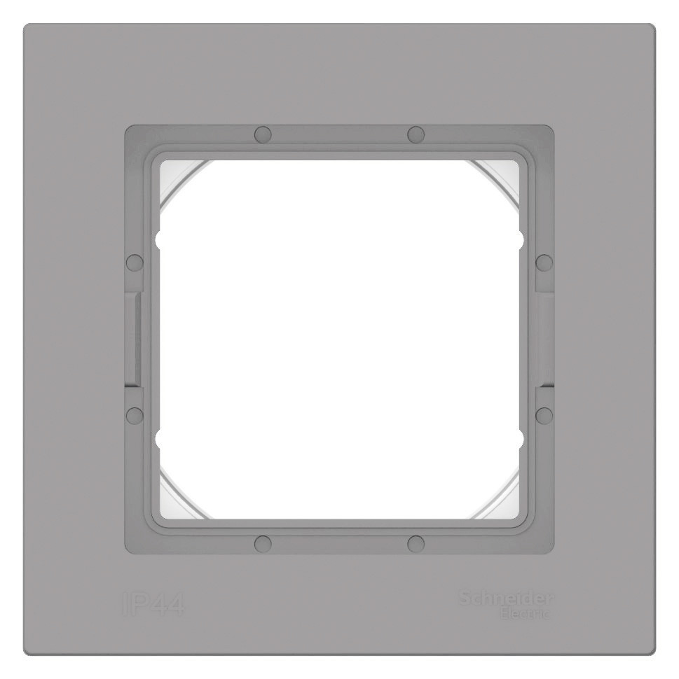 ATN440301 - AQUA 1-постовая РАМКА IP44 АЛЮМИНИЙ ATN440301 - AQUA 1-постовая РАМКА IP44 АЛЮМИНИЙ
