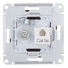 ATN001089 - РОЗЕТКА двойная комп+ТВ RJ45+TV категория 5E механизм КАРБОН ATN001089 - РОЗЕТКА двойная комп+ТВ RJ45+TV категория 5E механизм КАРБОН