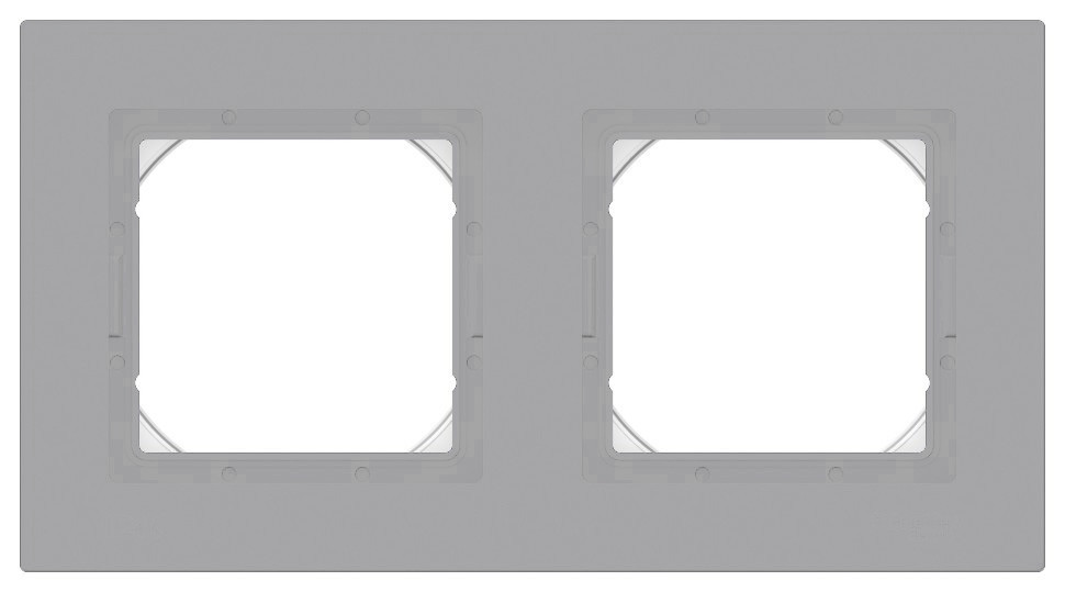 ATN440302 - AQUA 2-постовая РАМКА IP44 АЛЮМИНИЙ ATN440302 - AQUA 2-постовая РАМКА IP44 АЛЮМИНИЙ