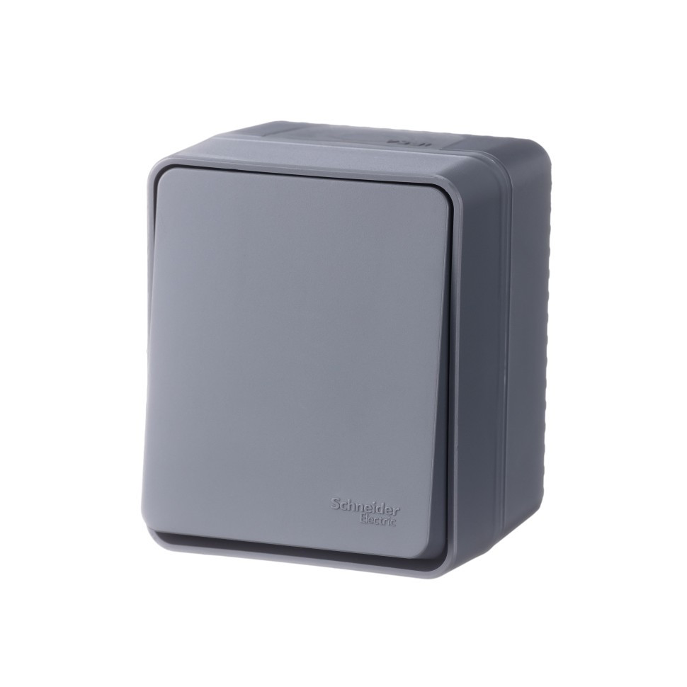 ATN544011 - Profi54 открытый монтаж 1-клавишный ВЫКЛЮЧАТЕЛЬ 10 АХ АНТРАЦИТ