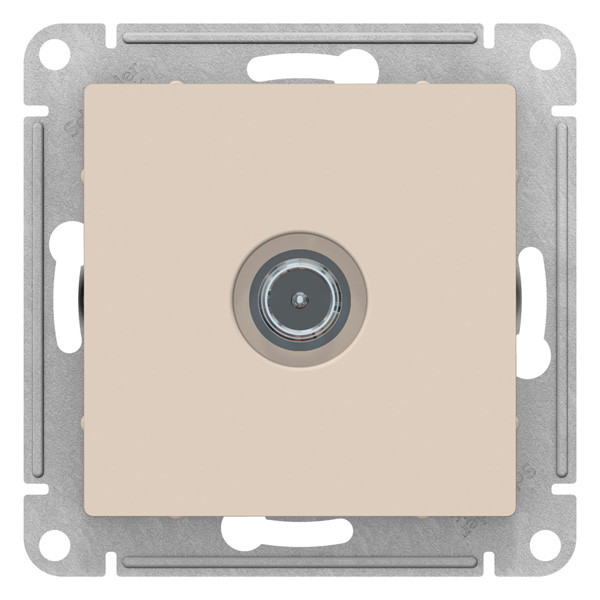 ATN000291 - TV РОЗЕТКА оконечная 1DB механизм БЕЖЕВЫЙ