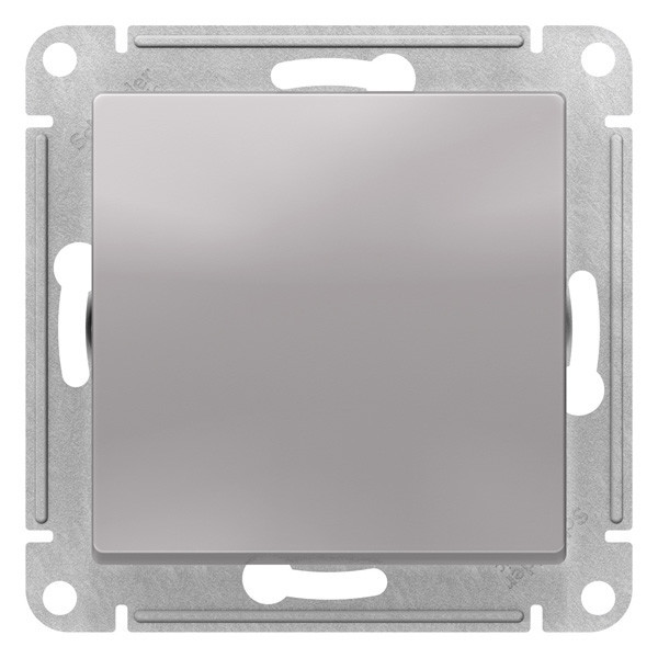 ATN440361 - AQUA 1-клавишный ПЕРЕКЛЮЧАТЕЛЬ IP44 сх6 10АХ механизм АЛЮМИНИЙ
