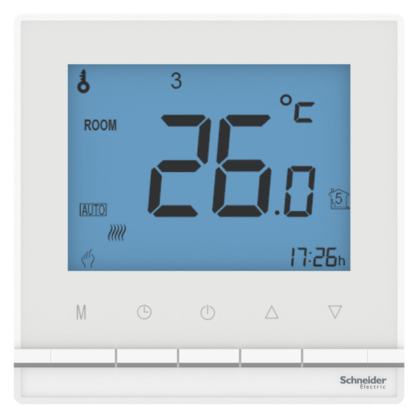 ATN000138 - ТЕРМОСТАТ электроный для теплого пола с датчикомот+5до+35°C16Aв сборе БЕЛЫЙ