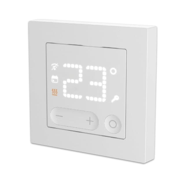 Умный термостат тёплого пола 16А 230v Zigbee Белый SMART от Systeme Electric AtlasDesign ATN000138Z