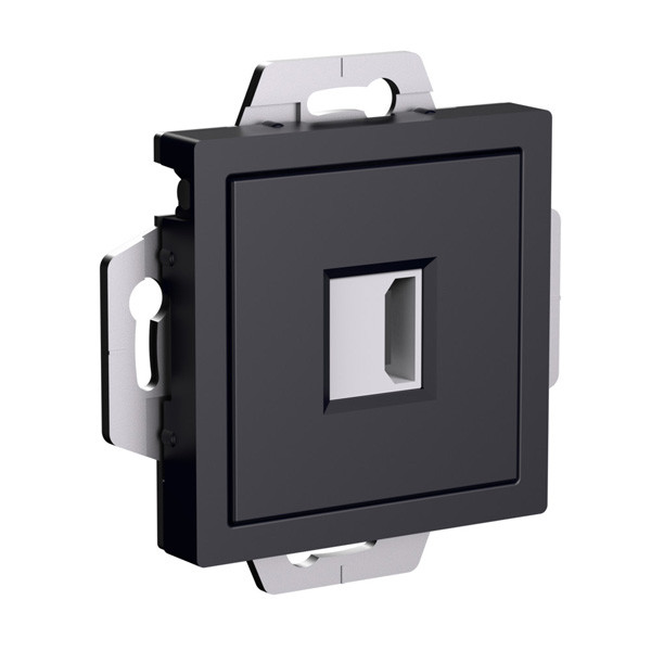 ATN001080 - РОЗЕТКА HDMI механизм КАРБОН