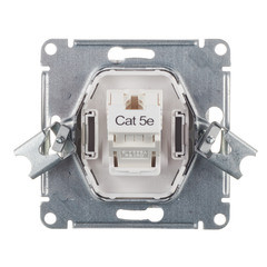 ATN000183 - РОЗЕТКА компьютерная RJ45 механизм БЕЛЫЙ ATN000183 - РОЗЕТКА компьютерная RJ45 механизм БЕЛЫЙ