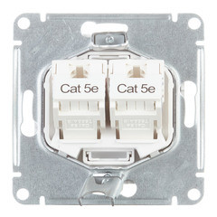 ATN000186 - РОЗЕТКА компьютерная RJ45 категория 6A механизм БЕЛЫЙ ATN000186 - РОЗЕТКА компьютерная RJ45 категория 6A механизм БЕЛЫЙ