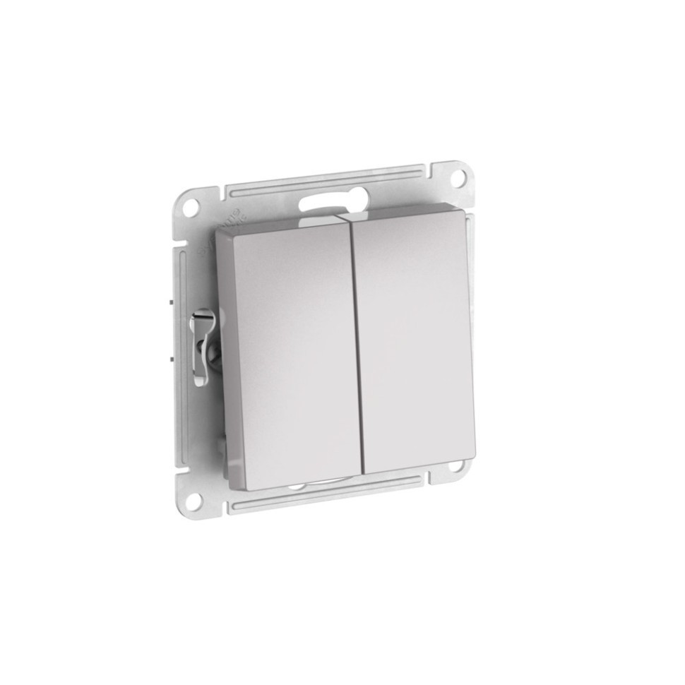 AQUA 2-клавишный ПЕРЕКЛЮЧАТЕЛЬ IP44сх6 10АХмех быстрозажимные клеммы АЛЮМИНИЙ AtlasDesign ATN440351S AQUA 2-клавишный ПЕРЕКЛЮЧАТЕЛЬ IP44сх6 10АХмех быстрозажимные клеммы АЛЮМИНИЙ AtlasDesign ATN440351S