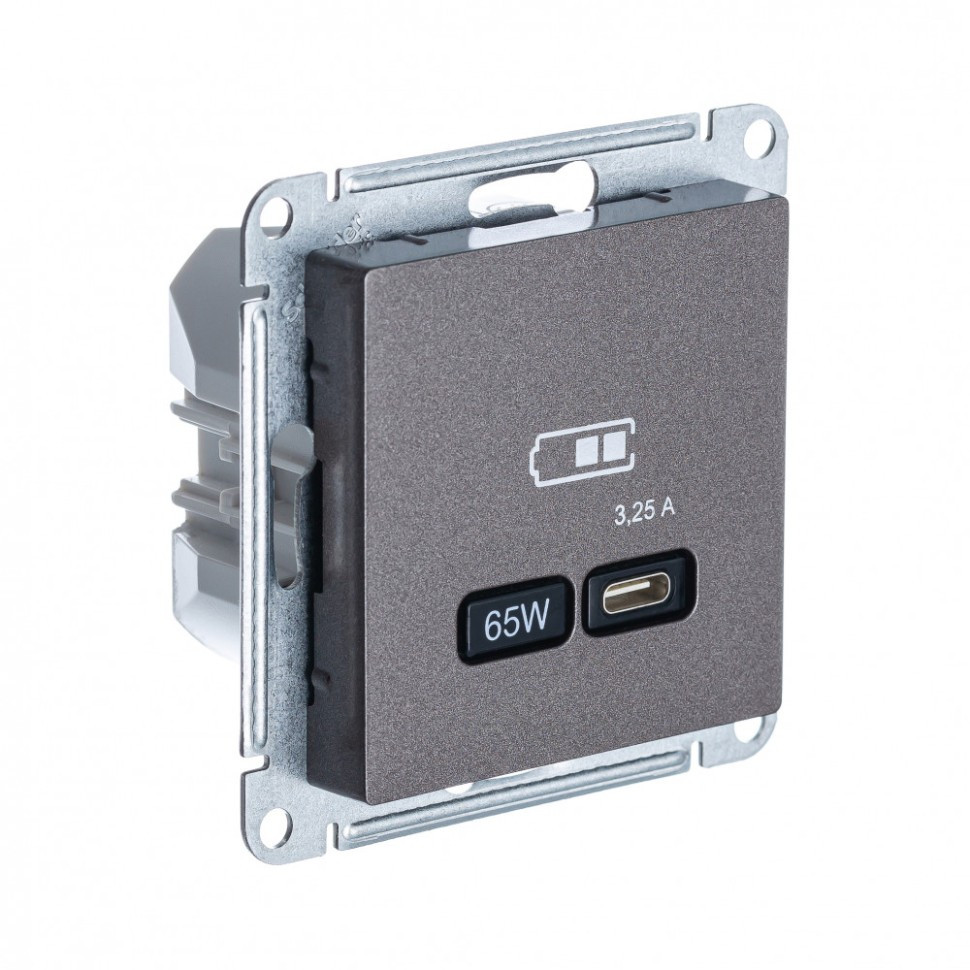 ATN000627 - USB РОЗЕТКА тип-C 65W высокоскоростная зарядка QC PD механизм МОККО