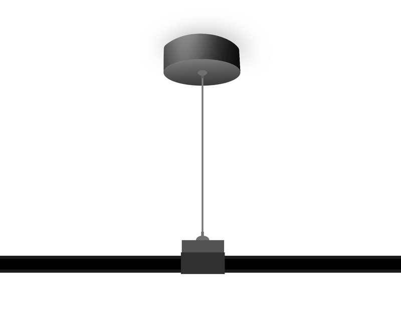 Подвес для трекового шинопровода 1м Ambrella Light GL7033