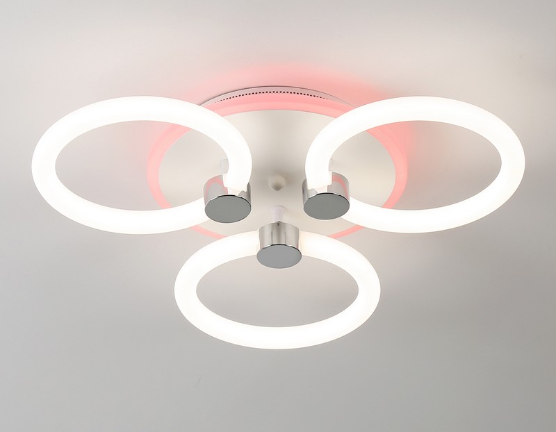 Светодиодный потолочный светильник с подсветкой Ambrella Light FA3838 Светодиодный потолочный светильник с подсветкой Ambrella Light FA3838