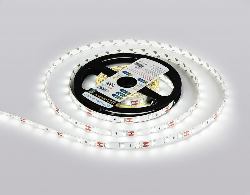 Светодиодная лента Ambrella Light GS1003 2835 60Led /4.8W m/ 12V IP20 6500K 5m/ кратность резки 50mm Ambrella Light GS1003 Светодиодная лента Ambrella Light GS1003 2835 60Led /4.8W m/ 12V IP20 6500K 5m/ кратность резки 50mm Ambrella Light GS1003
