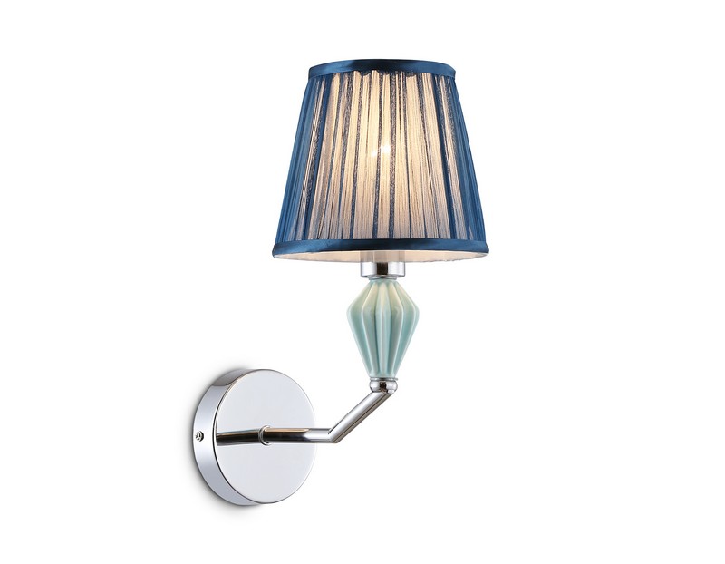 Настенный светильник с абажуром и декором из керамики Ambrella Light LH75065