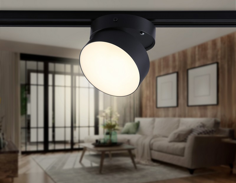 Трековый однофазный светодиодный светильник Ambrella Light GL6877 Трековый однофазный светодиодный светильник Ambrella Light GL6877