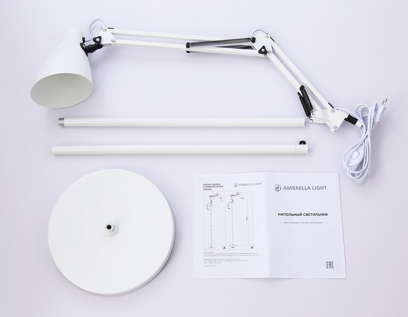 Светильник напольный с выключателем на проводе Ambrella Light TR97641 Светильник напольный с выключателем на проводе Ambrella Light TR97641