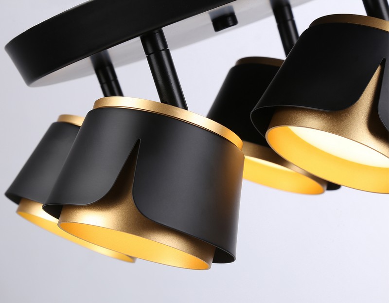 Настенно-потолочный поворотный спот со сменной лампой GX53 Ambrella Light TN71243
