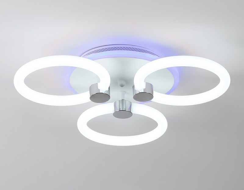 Светодиодный потолочный светильник с подсветкой Ambrella Light FA3838 Светодиодный потолочный светильник с подсветкой Ambrella Light FA3838