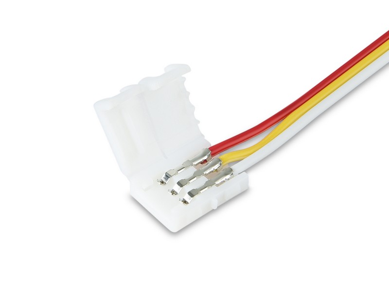 Соединитель гибкий двухсторонний для светодиодной ленты 2835 12/24V (3 конт.) 150 мм GS7651 (5шт) Ambrella Light GS7651