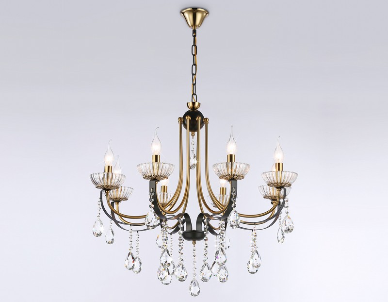 Подвесная люстра с хрусталем Ambrella Light TR4953 Подвесная люстра с хрусталем Ambrella Light TR4953