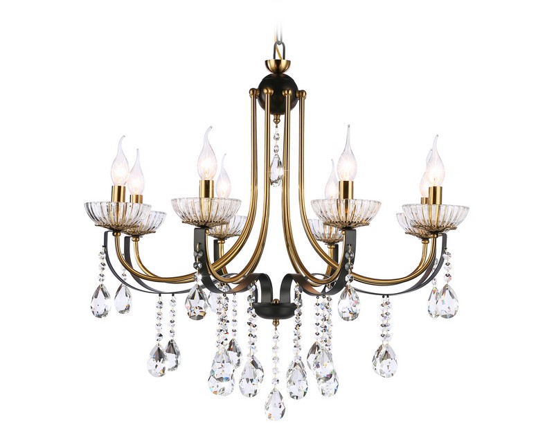 Подвесная люстра с хрусталем Ambrella Light TR4953