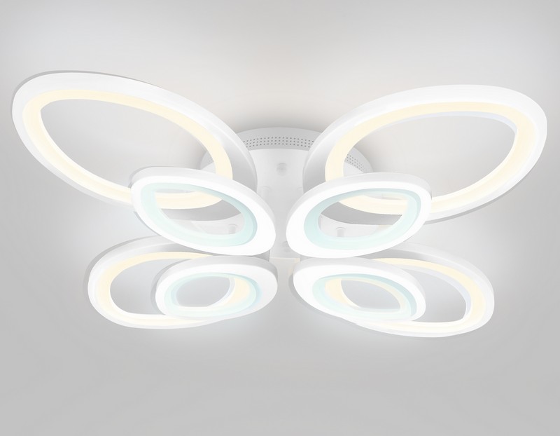 Потолочный светодиодный светильник с пультом Ambrella Light FA4493 Потолочный светодиодный светильник с пультом Ambrella Light FA4493