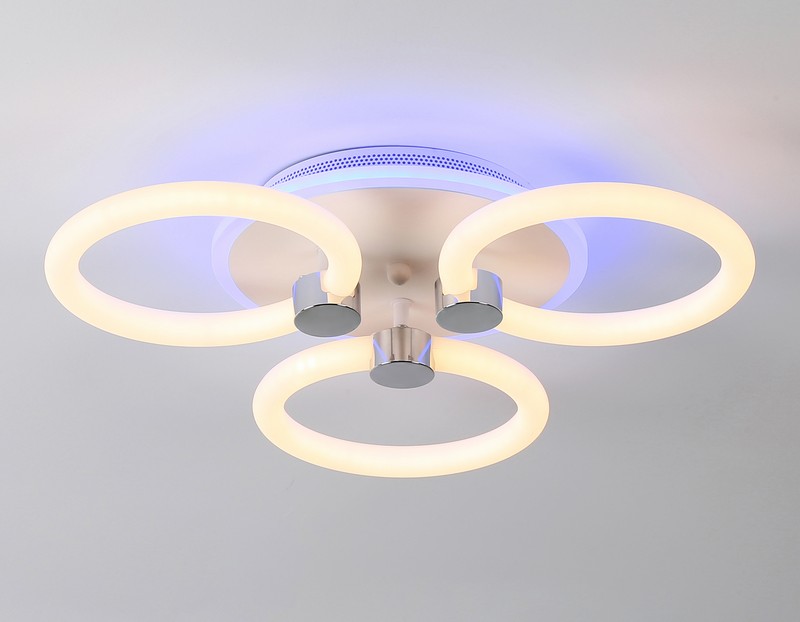 Светодиодный потолочный светильник с подсветкой Ambrella Light FA3838 Светодиодный потолочный светильник с подсветкой Ambrella Light FA3838