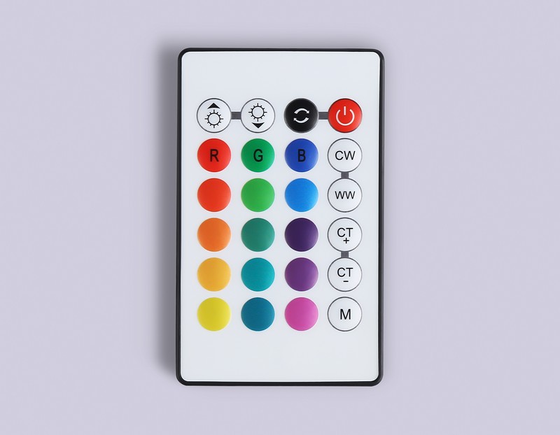 Контроллер WIFI Tuya для светодиодных лент RGB+CCT с управлением белого света c ИК пультом GS11601 Ambrella Light GS11601 Контроллер WIFI Tuya для светодиодных лент RGB+CCT с управлением белого света c ИК пультом GS11601 Ambrella Light GS11601