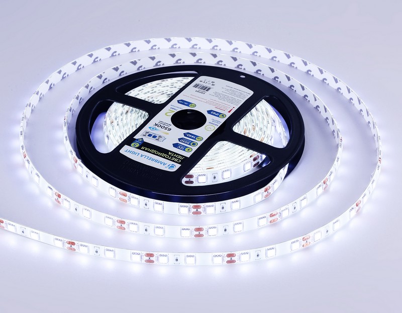 Светодиодная лента Ambrella Light GS2103 5050 60Led /14.4W m/ 12V IP65 6500K 5m Ambrella Light GS2103 Светодиодная лента Ambrella Light GS2103 5050 60Led /14.4W m/ 12V IP65 6500K 5m Ambrella Light GS2103