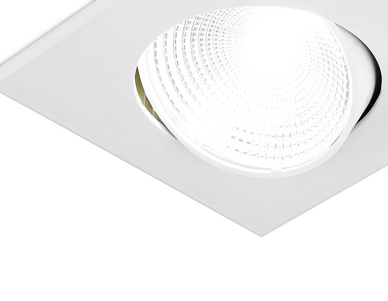 Встраиваемый точечный светодиодный светильник Ambrella Light S490 W