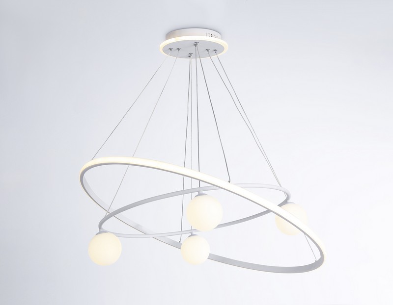 Подвесной светодиодный светильник со сменной лампой и с пультом управления Ambrella Light FL66326 Подвесной светодиодный светильник со сменной лампой и с пультом управления Ambrella Light FL66326